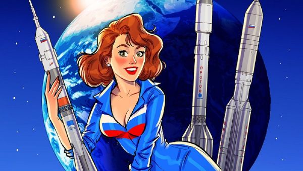 Roscosmos Unveils Its Pin-up Calendar Let's Go to Space - Sputnik International