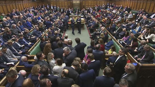 Lawmakers await the result of the vote on The European Union (Withdrawal Agreement) Bill in the House of Commons in London, Friday Dec. 20, 2019. British lawmakers approved in principle Prime Minister Boris Johnson’s Brexit bill, clearing the way for the U.K. to leave the European Union next month. The House of Commons voted 358-234 on Friday for the Withdrawal Agreement Bill. - Sputnik International