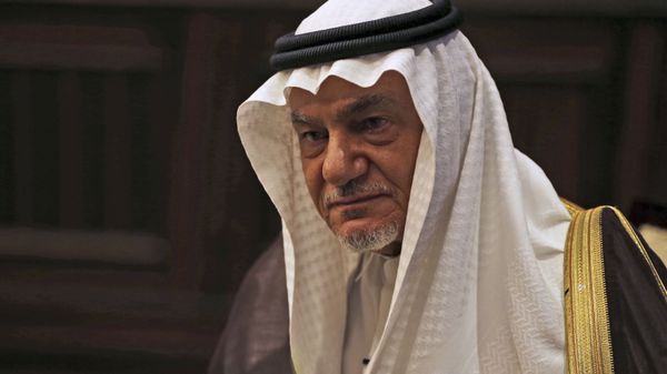 Saudi Prince Turki al-Faisal talks to the Associated Press in Abu Dhabi, United Arab Emirates, Saturday, 24 November 2018. - Sputnik International