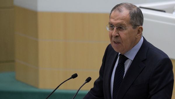 Russian Foreign Minister Sergey Lavrov  - Sputnik International