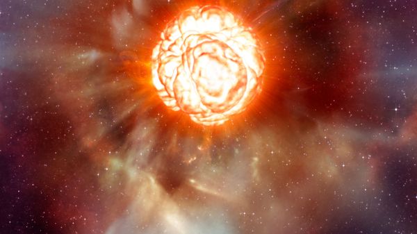 A plume on Betelgeuse (artist’s impression) - Sputnik International