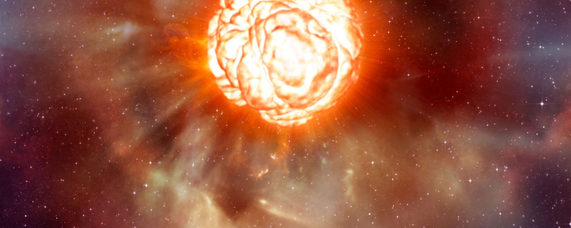 A plume on Betelgeuse (artist’s impression) - Sputnik International, 1920, 27.05.2023
