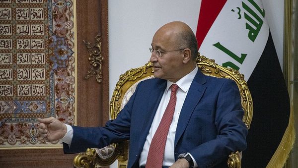 Iraqi President Barham Salih - Sputnik International
