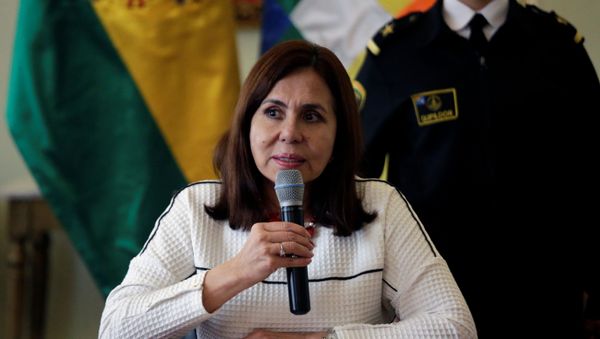 Bolivia's Head of the Foreign Ministry Longaric speaks during news conference in La Paz Bolivia's Head of the Foreign Ministry Longaric speaks during news conference in La Paz - Sputnik International
