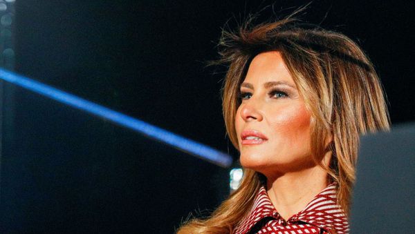 U.S. first lady Melania Trump attends the National Park Service's 97th annual National Christmas Tree Lighting Ceremony on the Ellipse near the White House in Washington, US, 5 December 2019. - Sputnik International