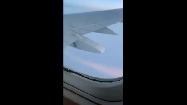 A SwiftAir 737 flight carrying the Kansas Jayhawks basketball team was forced to make an emergency landing over the weekend after one of its engines began shooting out flames. - Sputnik International