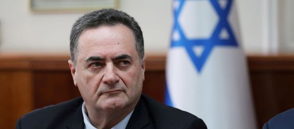 Israel's acting foreign minister Israel Katz, who also serves as intelligence and transport minister, attends the weekly cabinet meeting in Jerusalem February 24, 2019. Israel's acting foreign minister Israel Katz, who also serves as intelligence and transport minister, attends the weekly cabinet meeting in Jerusalem February 24, 2019. - Sputnik International