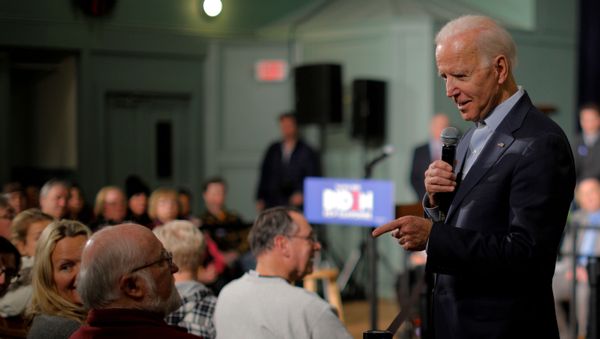Democratic 2020 U.S. presidential candidate and former U.S. Vice President Joe Biden Democratic 2020 U.S. presidential candidate and former U.S. Vice President Joe Biden - Sputnik International