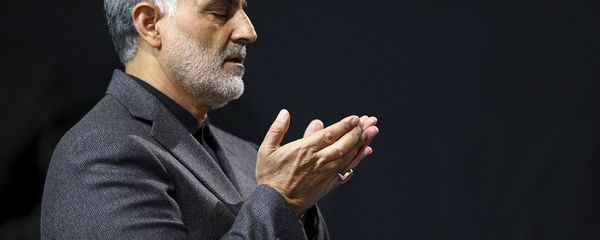 In this photo released by an official website of the office of the Iranian supreme leader, commander of Iran's Quds Force, Qassem Soleimani, prays in a religious ceremony at a mosque in the residence of Supreme Leader Ayatollah Ali Khamenei, in Tehran, Iran, Friday, March 27, 2015. Iran's Foreign Minister Mohammad Javad Zarif sought Friday to reassure the six world powers conducting nuclear power talks in Switzerland, saying the negotiations remained focused on sealing a deal. In this photo released by an official website of the office of the Iranian supreme leader, commander of Iran's Quds Force, Qassem Soleimani, prays in a religious ceremony at a mosque in the residence of Supreme Leader Ayatollah Ali Khamenei, in Tehran, Iran, Friday, March 27, 2015. Iran's Foreign Minister Mohammad Javad Zarif sought Friday to reassure the six world powers conducting nuclear power talks in Switzerland, saying the negotiations remained focused on sealing a deal. - Sputnik International