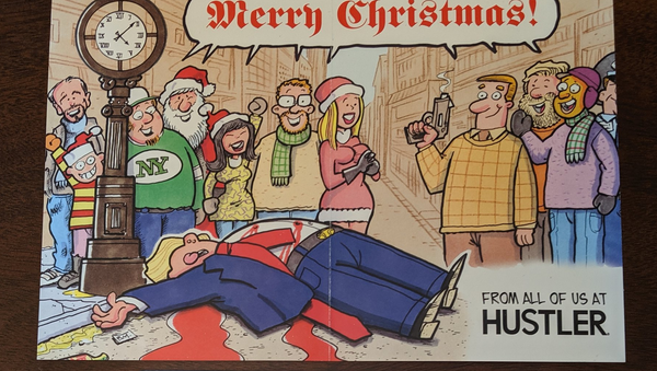 Here's all you need to know about the radical Left. A young staffer of mine opened this in a stack of holiday mail today. Just imagine if a conservative had distributed such a disgusting and hateful piece about a Democrat. I hope this will be investigated by the  @secretservice - Sputnik International