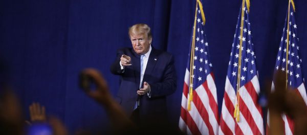 President Donald Trump speaks during an Evangelicals for Trump Coalition Launch at King Jesus International Ministry, Friday, Jan. 3, 2020, in Miami. President Donald Trump speaks during an Evangelicals for Trump Coalition Launch at King Jesus International Ministry, Friday, Jan. 3, 2020, in Miami. - Sputnik International