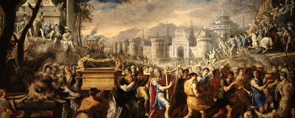 Domenico Gargiulo's David bearing the Ark of testament into Jerusalem Domenico Gargiulo's David bearing the Ark of testament into Jerusalem - Sputnik International