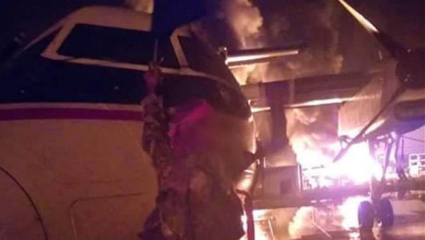 An image distributed by al Shabaab after the attack on a military base in Kenya - Sputnik International