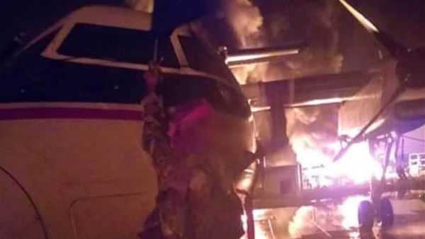 An image distributed by al Shabaab after the attack on a military base in Kenya An image distributed by al Shabaab after the attack on a military base in Kenya - Sputnik International