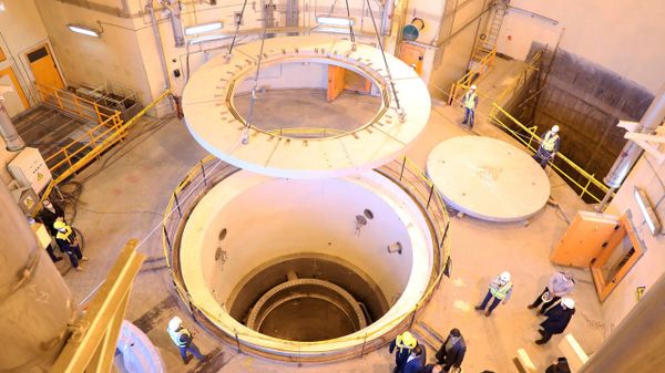 A view of the water nuclear reactor at Arak, Iran December 23, 2019. - Sputnik International
