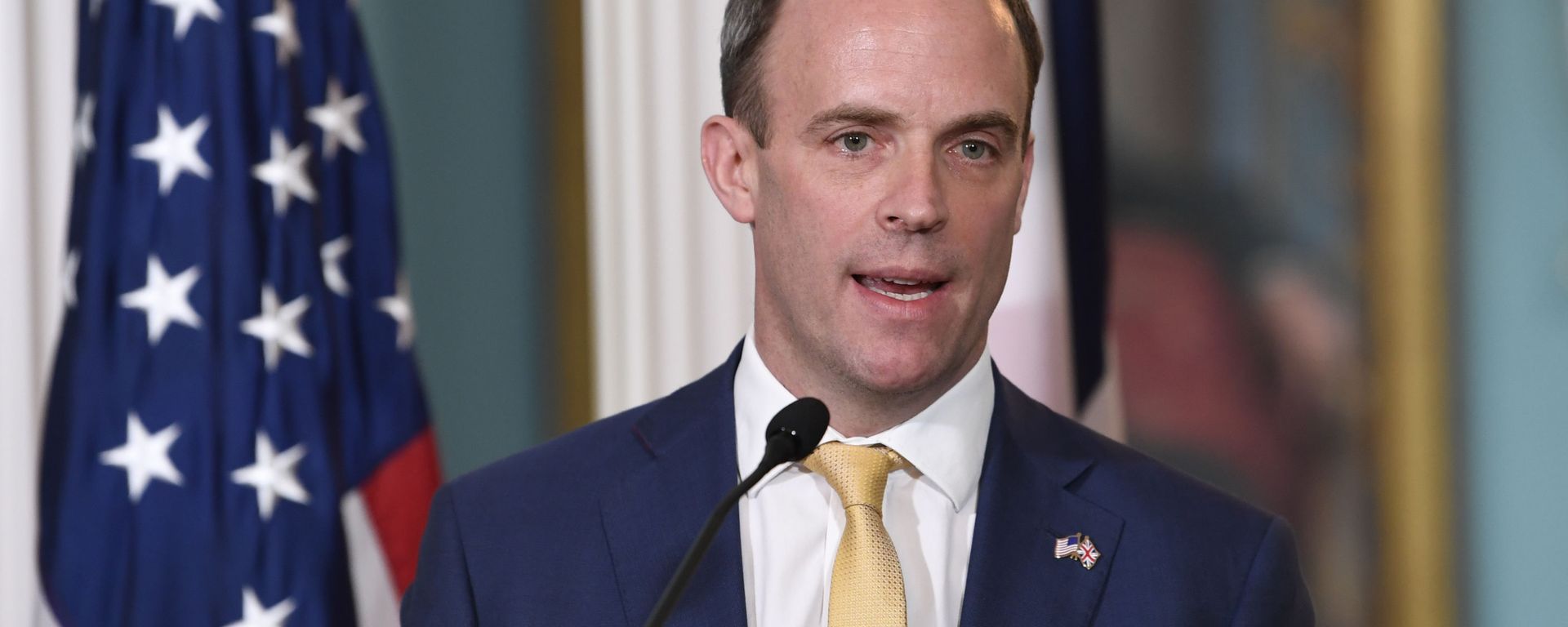Britain's Foreign Secretary Dominic Raab Britain's Foreign Secretary Dominic Raab - Sputnik International, 1920, 22.02.2021
