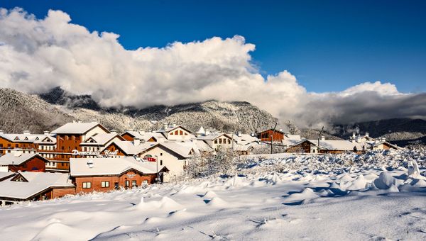 The 'Rosa Khutor' ski resort in Sochi The 'Rosa Khutor' ski resort in Sochi - Sputnik International