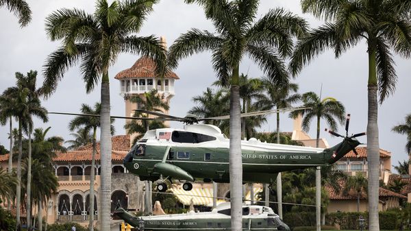 Marine One at Mar-a-Lago - Sputnik International