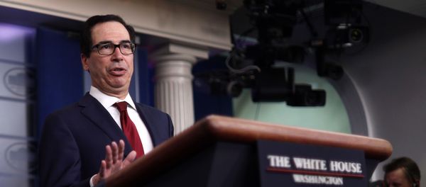 US Secretary of the Treasury Steven Mnuchin in the James S. Brady Press Briefing Room of the White House US Secretary of the Treasury Steven Mnuchin in the James S. Brady Press Briefing Room of the White House - Sputnik International