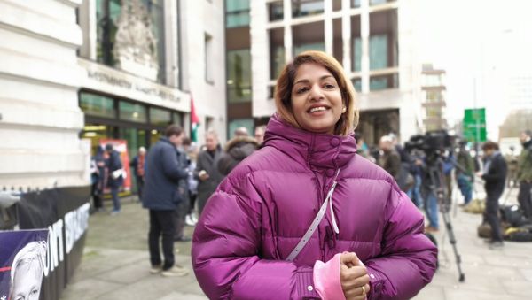 M.I.A otuside Westminster Magistrates Court 13 January 2020 M.I.A otuside Westminster Magistrates Court 13 January 2020 - Sputnik International