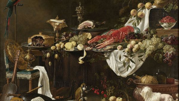 Banquet Still Life, Adriaen van Utrecht, 1644 - Rijksmuseum - Sputnik International