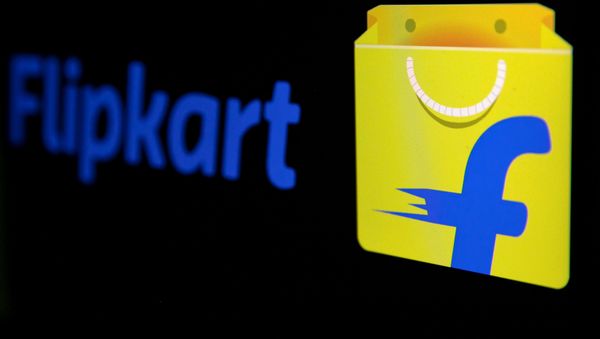 The logo of India's e-commerce firm Flipkart is seen in this illustration picture taken January 29, 2019 - Sputnik International