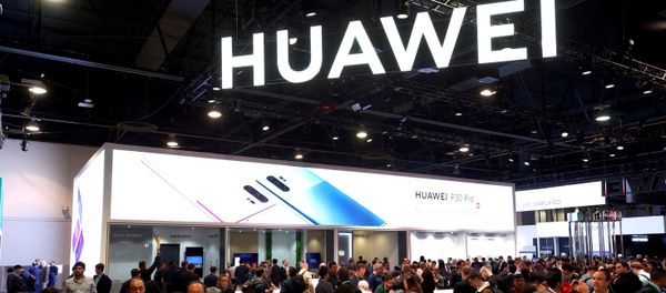 The Huawei booth is shown during the 2020 CES in Las Vegas, Nevada, U.S. January 7, 2020 The Huawei booth is shown during the 2020 CES in Las Vegas, Nevada, U.S. January 7, 2020 - Sputnik International