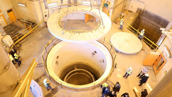 FILE PHOTO: A view of the water nuclear reactor at Arak, Iran December 23, 2019 - Sputnik International