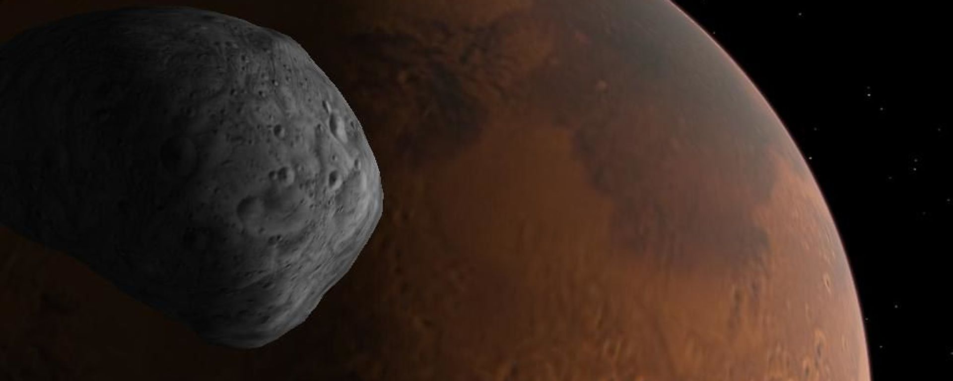 Dawn on Phobos . . . and on Mars! Dawn on Phobos . . . and on Mars! - Sputnik International, 1920, 24.02.2021