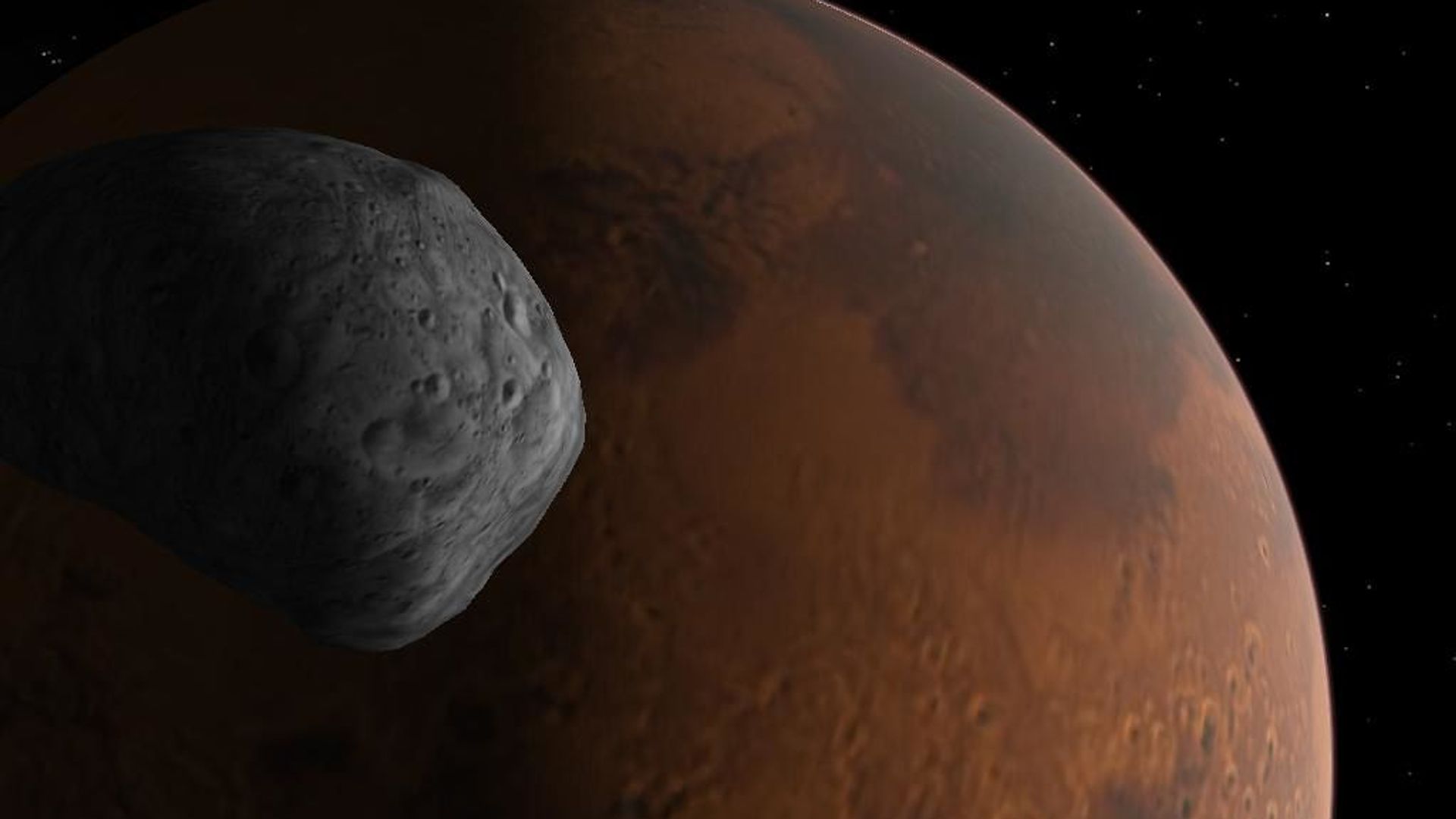 Dawn on Phobos . . . and on Mars! Dawn on Phobos . . . and on Mars! - Sputnik International, 1920, 24.02.2021