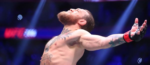 January 18, 2020; Las Vegas, Nevada, USA; Conor McGregor is introduced before fighting Donald Cerrone during UFC 246 at T-Mobile Arena.  - Sputnik International