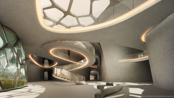 Each station will also boast an art and music center and a science area with laboratories - Sputnik International