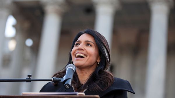 Democratic U.S. presidential candidate Rep. Tulsi Gabbard speaks during Martin Luther King Jr. (MLK) Day in Columbia, South Carolina, U.S. January 20, 2020 - Sputnik International