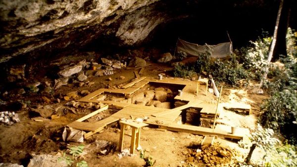 The rock shelter at Shum Laka in Cameroon. Surprisingly, the ancient people who lived at this rock shelter are not related to the people in the region today. - Sputnik International