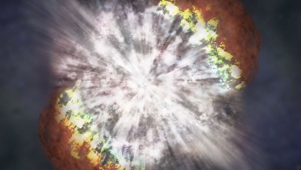 SN 2006gy, NASA illustration - Sputnik International
