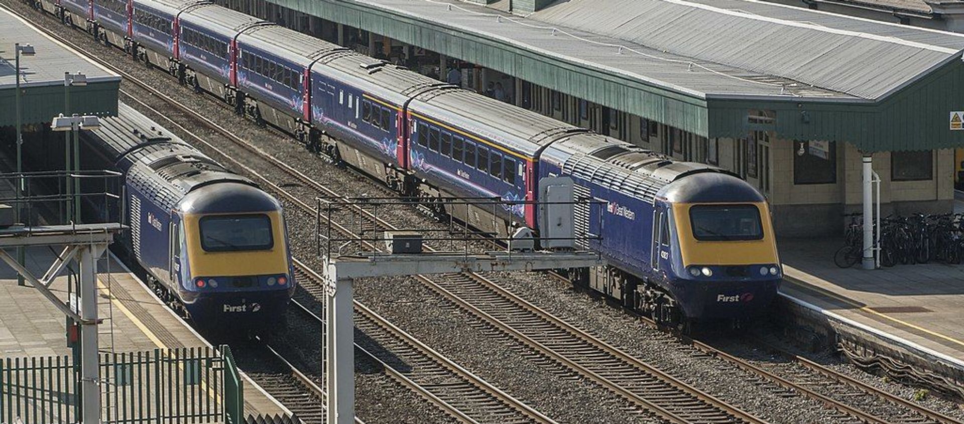 High Speed Trains Pass Cardiff - Sputnik International, 1920, 30.09.2020