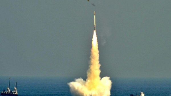   INDIA SUCCESSFULLY TEST FIRE NUCLER CAPABLE K4 SLBM  - Sputnik International