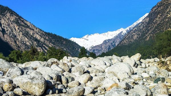 A View of mountains from Village named Bamborait situated in Chitral, KPK Pakistan - Sputnik International