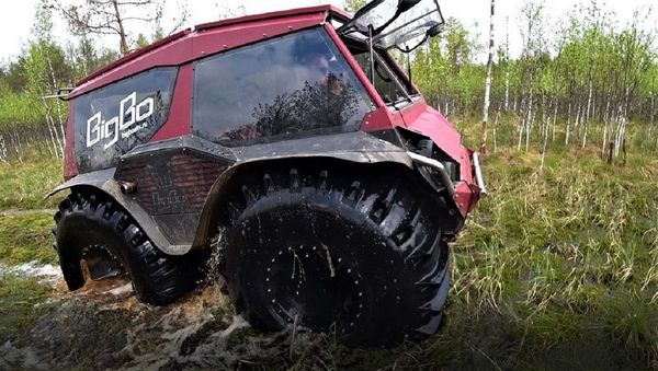 BigBo, an all-terrain amphibious vehicle  - Sputnik International