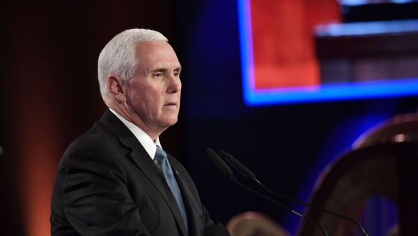 US Vice President Mike Pence speaking at the fifth World Holocaust Forum, 23 January 2020. - Sputnik International