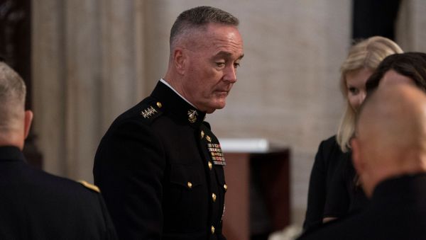 Joint Chiefs Chairman Gen. Joseph Dunford at the U.S. Capitol in Washington - Sputnik International