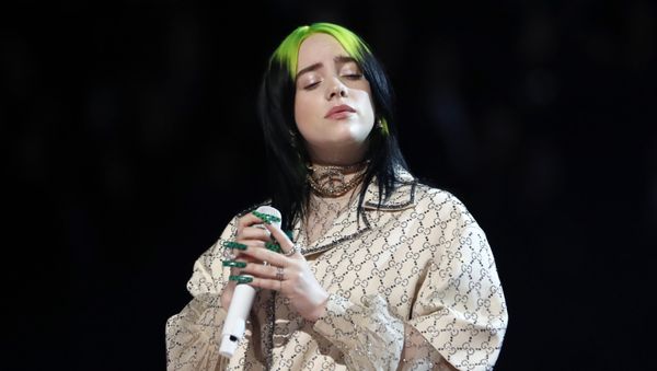 62nd Grammy Awards - Show - Los Angeles, California, U.S., January 26, 2020 - Billie Eilish performs. 62nd Grammy Awards - Show - Los Angeles, California, U.S., January 26, 2020 - Billie Eilish performs. - Sputnik International