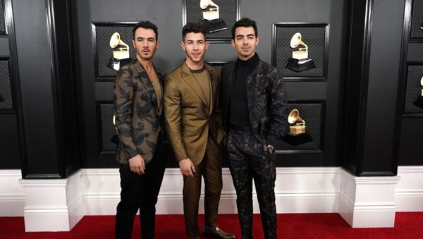 62nd Grammy Awards - Arrivals - Los Angeles, California, U.S., January 26, 2020 - (L-R) Kevin Jonas, NIck Jonas and Joe Jonas 62nd Grammy Awards - Arrivals - Los Angeles, California, U.S., January 26, 2020 - (L-R) Kevin Jonas, NIck Jonas and Joe Jonas - Sputnik International
