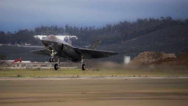 The  @USMC ’s first F-35C has arrived here  @MCASMiramarCA ! 5th Gen aircraft are finally here in the  @CityofSanDiego  to stay! - Sputnik International