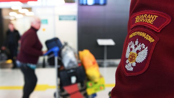 The Russian Federal Service for the Oversight of Consumer Protection and Welfare (Rospotrebnadzor), an airport in Kazan - Sputnik International