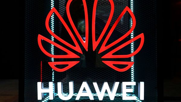 The Huawei logo is pictured at the IFA consumer tech fair in Berlin, Germany, September 5, 2019 - Sputnik International