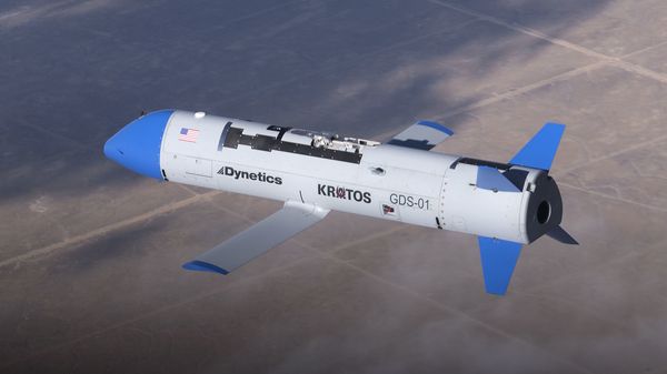 X-61A Gremlins air vehicle during a flight test at Dugway Proving Ground, Utah, November 2019 - Sputnik International