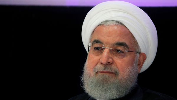 Iranian President Hassan Rouhani speaks at a news conference on the sidelines of the United Nations General Assembly in New York, U.S., September 26, 2019. - Sputnik International