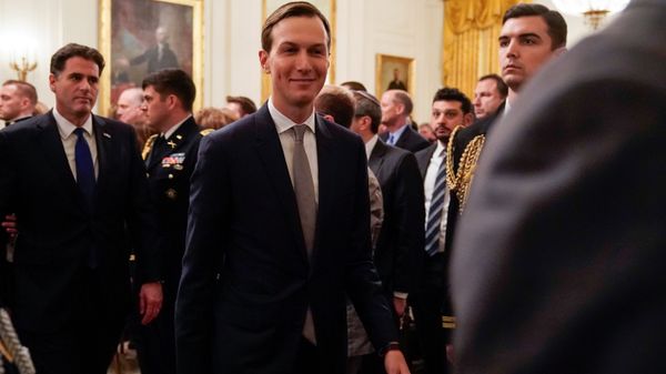 Senior White House Advisor Jared Kushner departs after U.S. President Donald Trump delivered joint remarks with Israel's Prime Minister Benjamin Netanyahu in the East Room of the White House in Washington, U.S., January 28, 2020 - Sputnik International