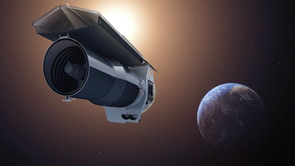 The artist's concept shows NASA's Spitzer Space Telescope - Sputnik International